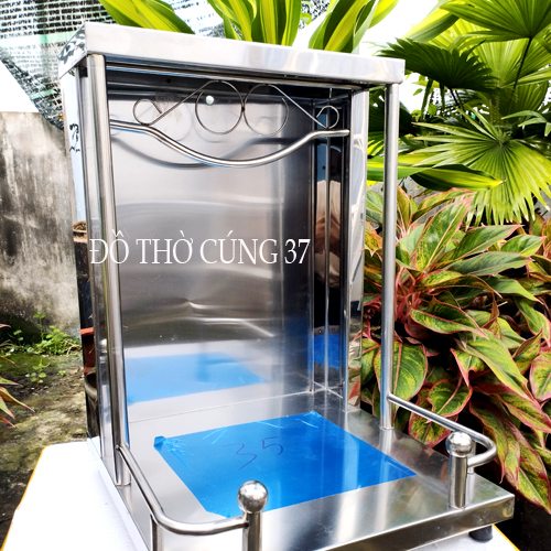 ( 30 cm x 30 cm ) BÀN THỜ ÔNG ĐỊA INOX