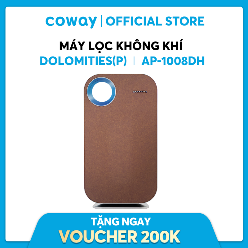 Bảng giá Máy lọc không khí Coway Dolomities (P) AP-1008DH - Loại bỏ bụi bẩn, khử mùi, diệt khuẩn - Diện tích sử dụng 33m2 - Bảo hành chính hãng 12 tháng