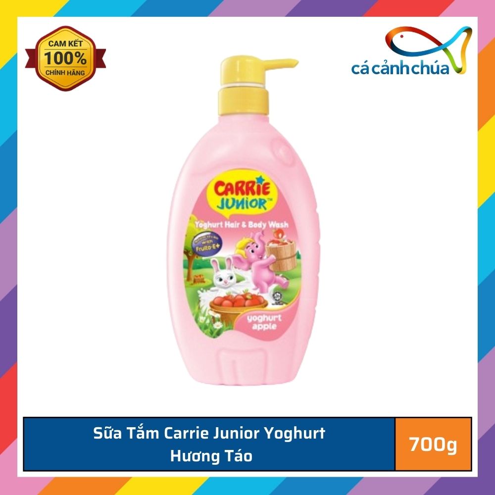 Carrie junior yoghurt baby shower gel Aloe Vera & Apricot 700g - Malaysia