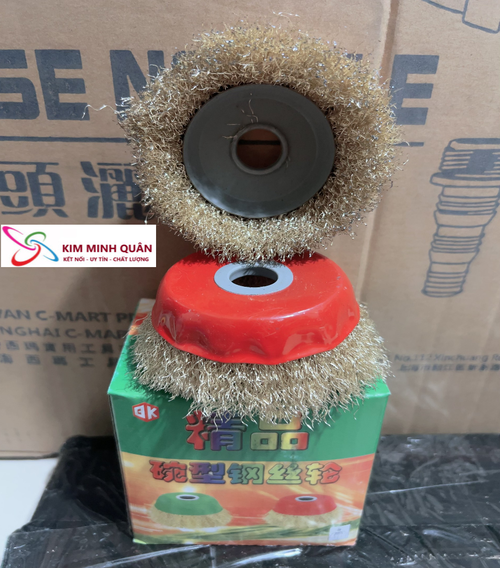 BỘ 2 CHÉN CƯỚC CHÀ SẮT - BÁNH CƯỚC- CHỔI ĐÁNH RỈ