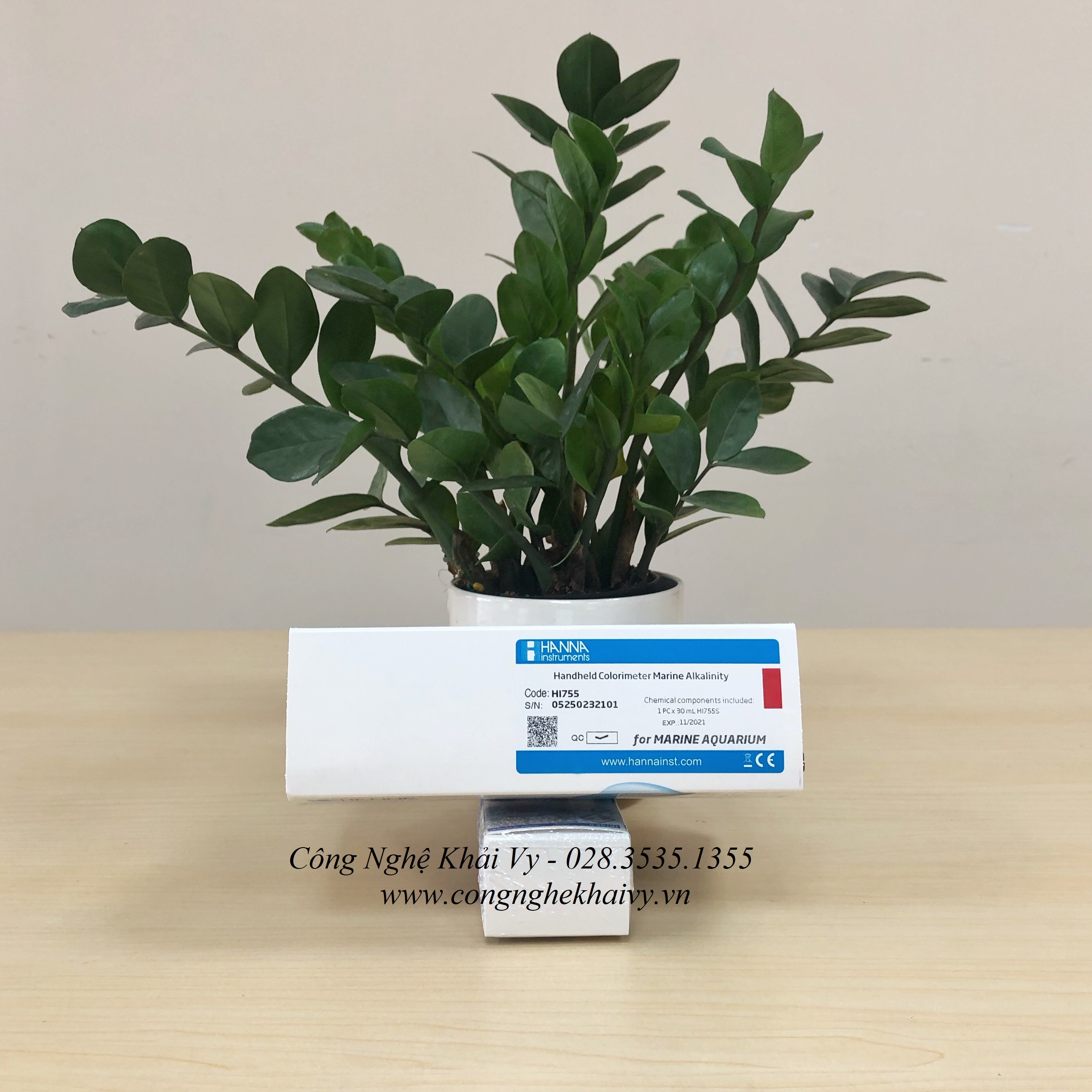 [HCM]Máy Đo Kiềm trong nước mặn Hanna HI755 (KHÔNG KÈM THUỐC THỬ)