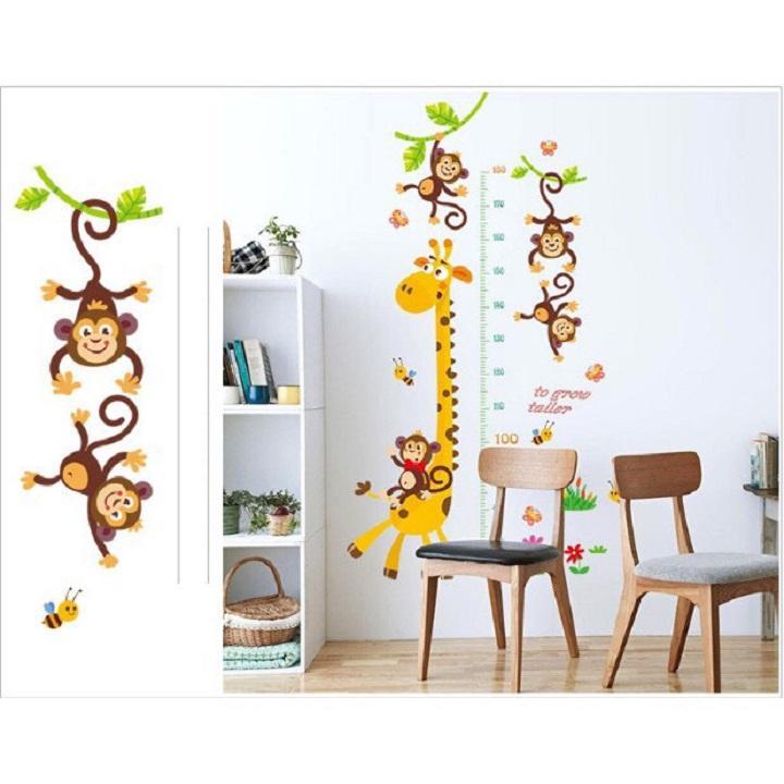 [HCM]Decal đo chiều cao cho bé
