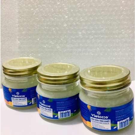 DẦU DỪA HỮU CƠ ÉP LẠNH NGUYÊN CHẤT VIETCOCO (200ml)