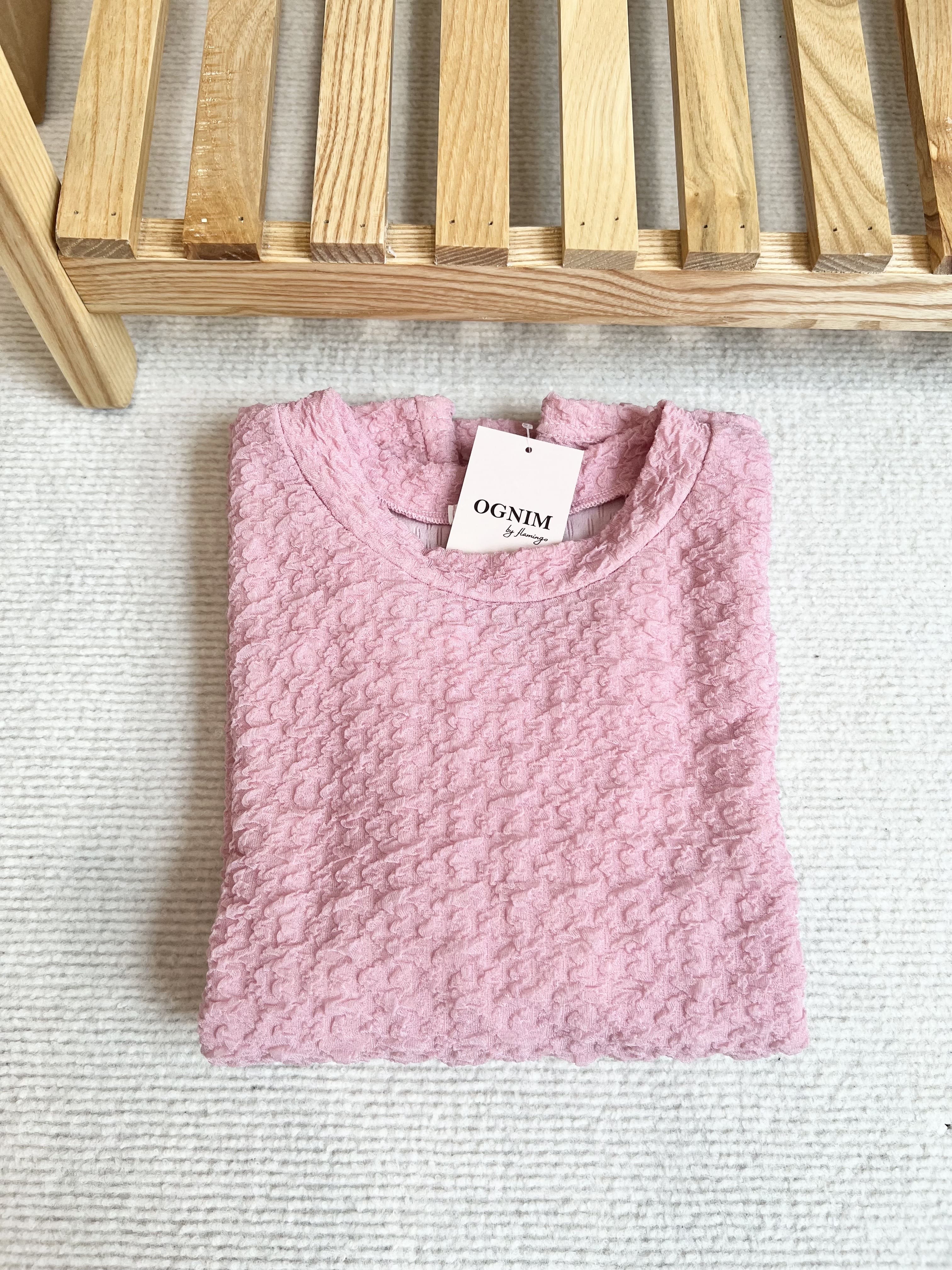 Korean/Korean style women's free size fitted sleeve shirt