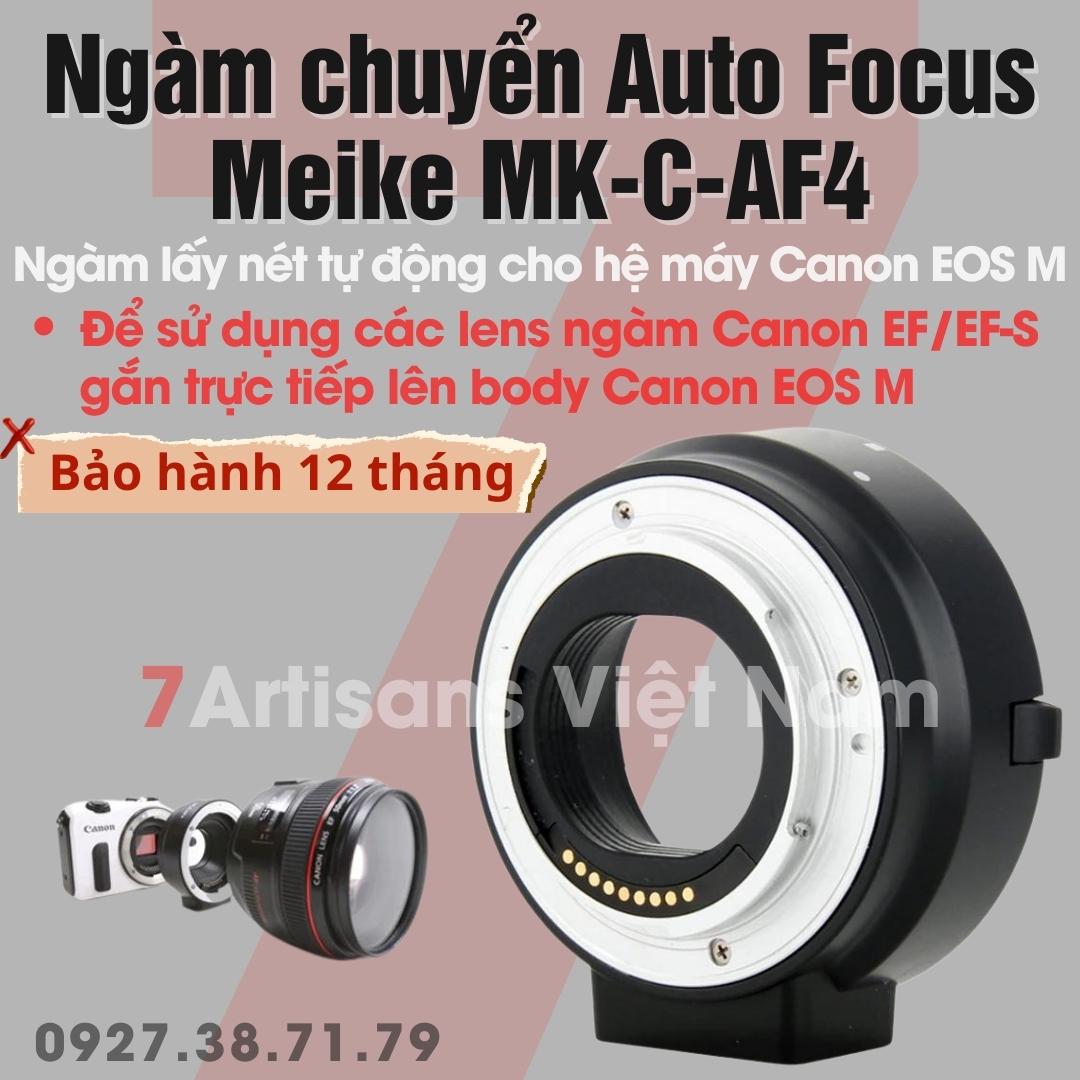 [CÓ SẴN] Ngàm chuyển Auto Focus Viltrox và Meike EF-EOS M Cho Canon M M1 M2 M3 M5 M6 M10 M50 M100 M200 M50 M50 M100 M200