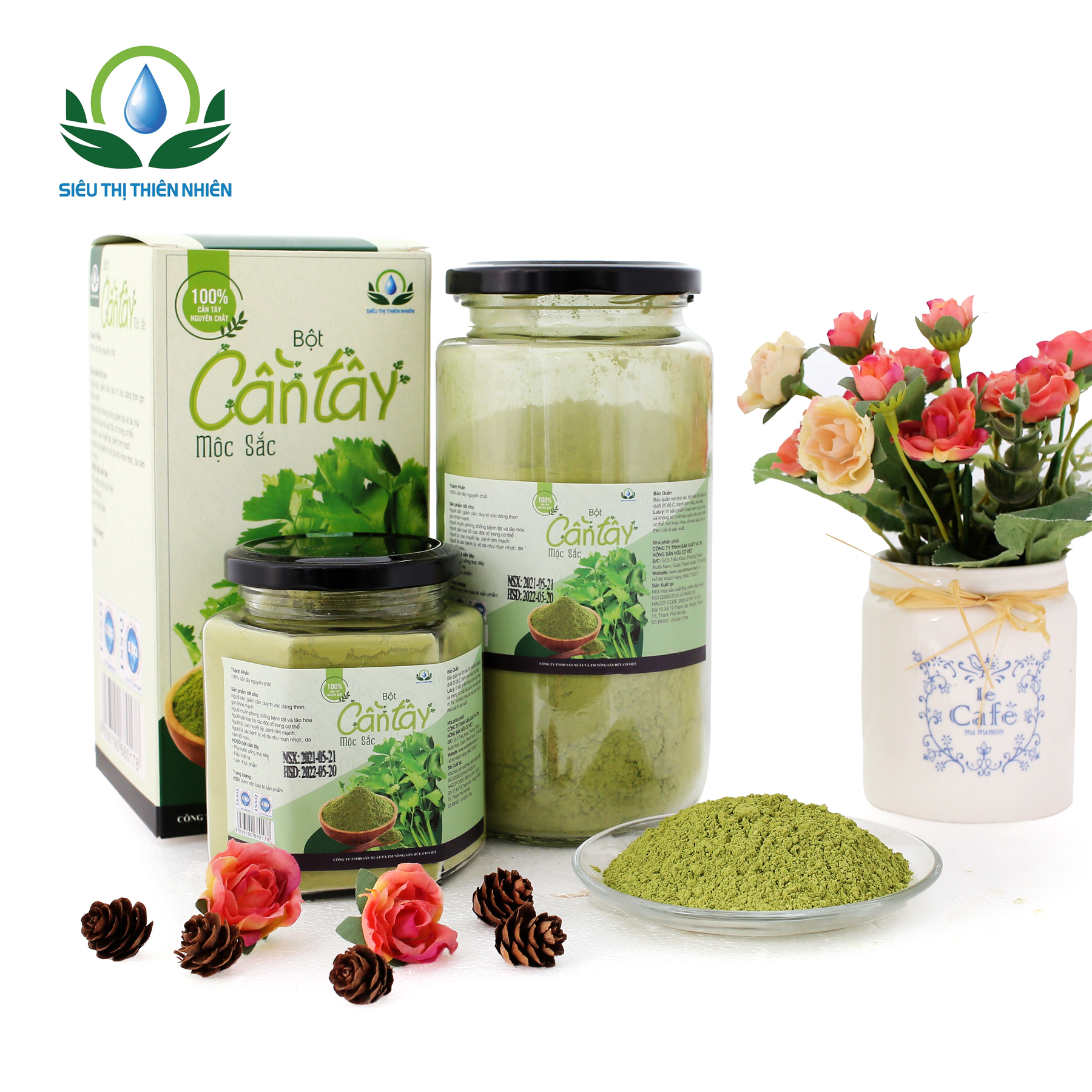 Bột Cần Tây Mộc Sắc Cao Cấp 350g