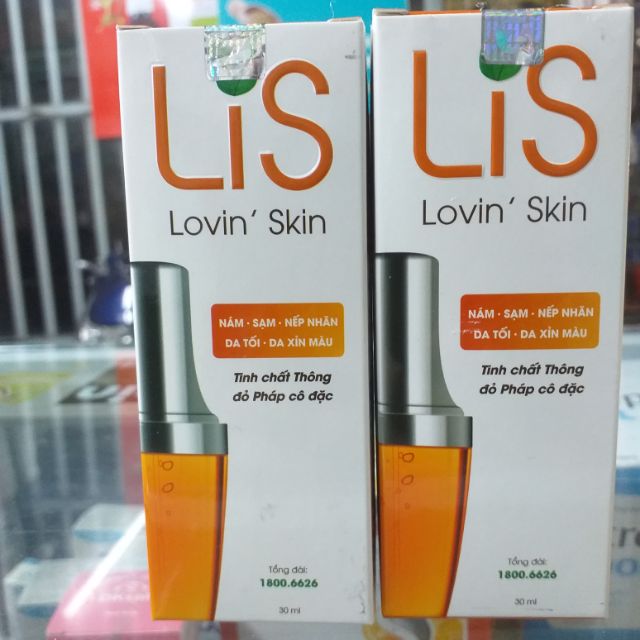 [HCM]TINH CHẤT THÔNG ĐỎ PHÁP CÔ ĐẶC LIS LOVIN SKIN