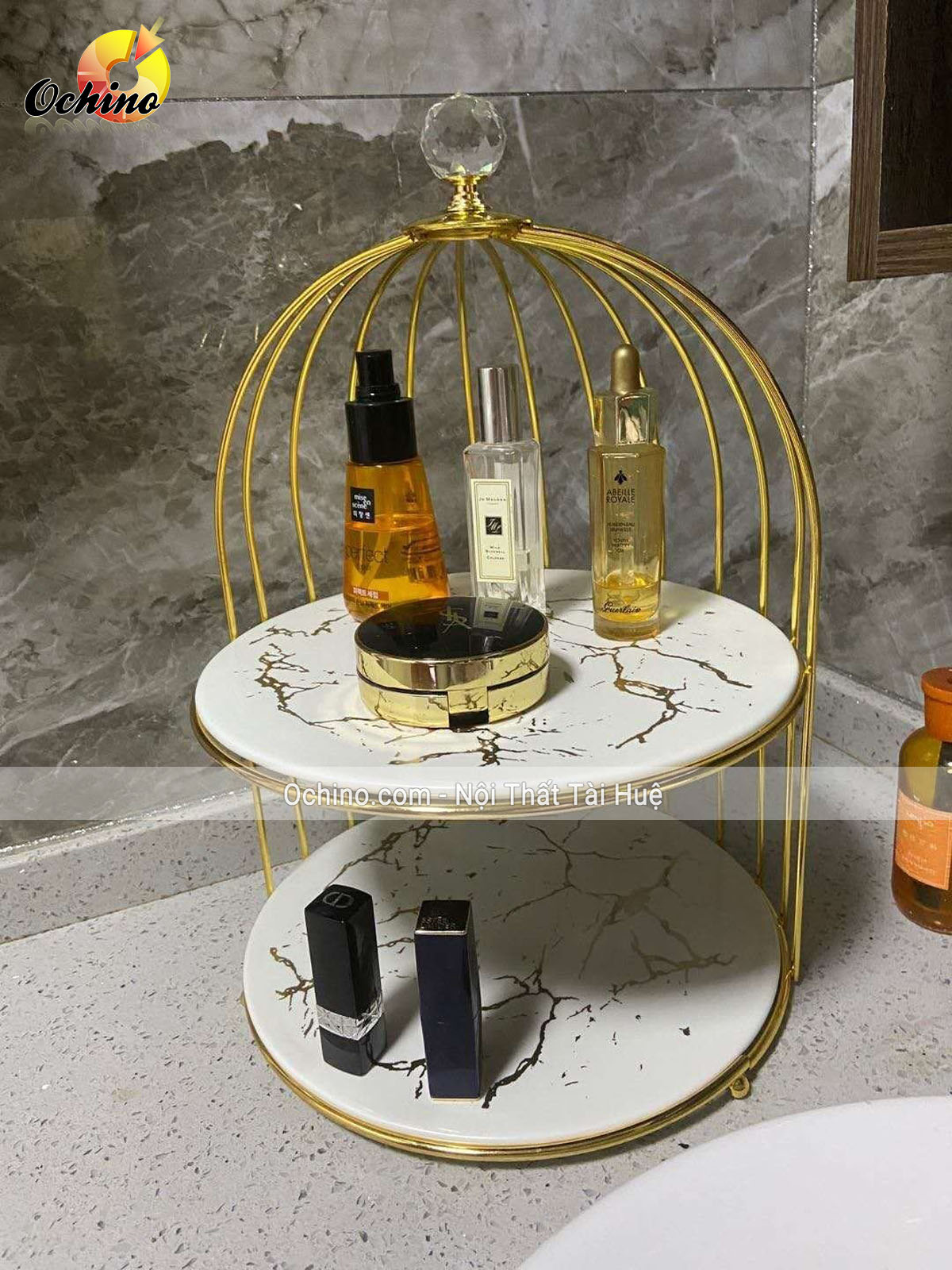(FREE SHIP) Kệ Lồng Chim Độc Đáo Trang Trí Bàn Trang Điểm, PhònG Khách, Phòng Ngủ (Ảnh thật Shop chụp)