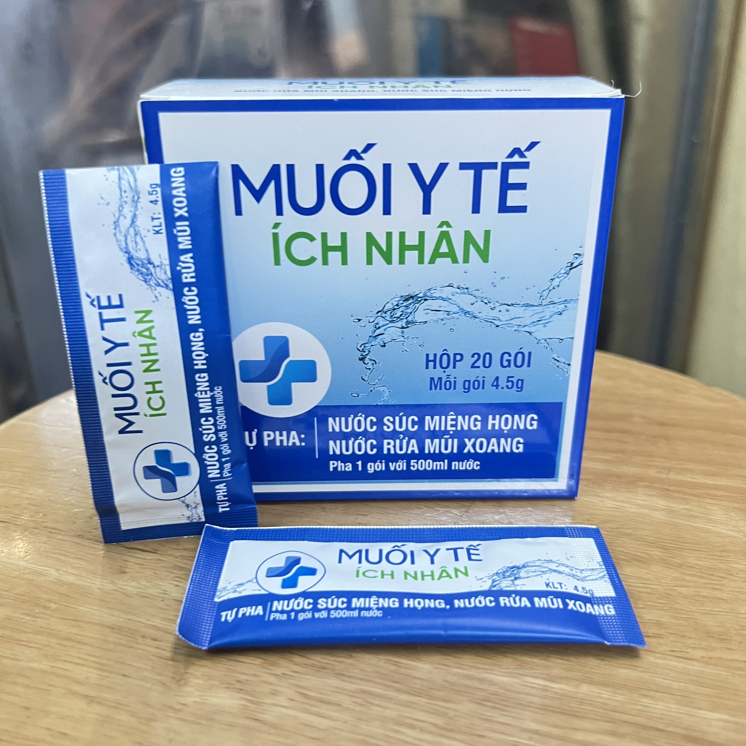 Muối y tế Ích Nhân 20 gói