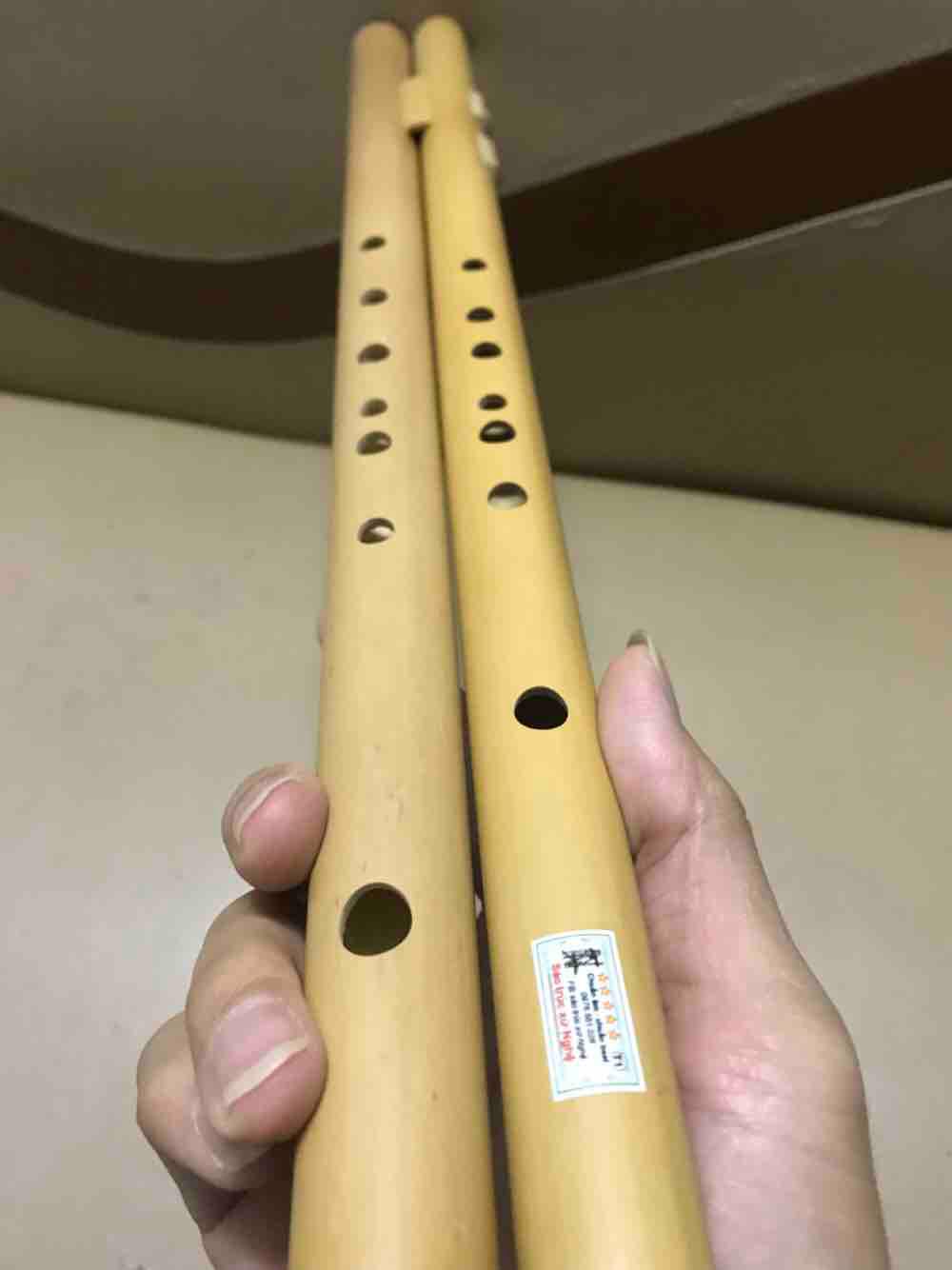 Sáo mèo kép Tàu Việt (tone F-Bb)