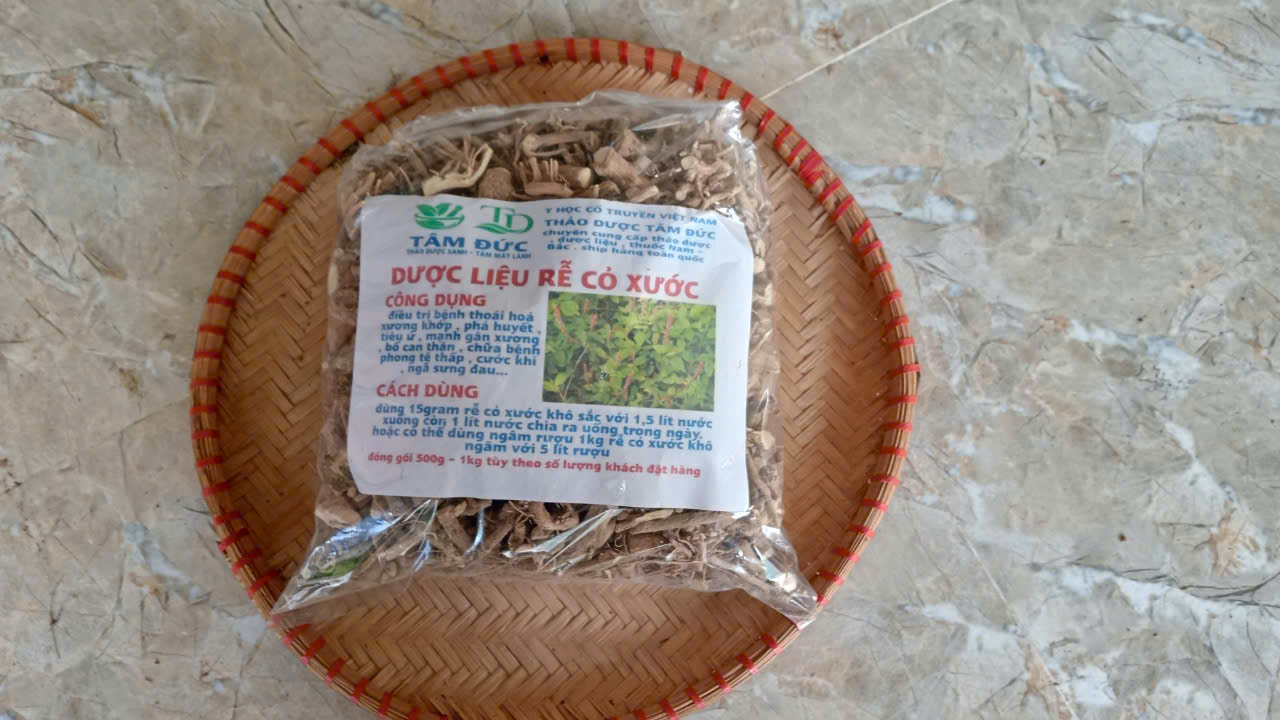 1kg rễ cỏ xước khô