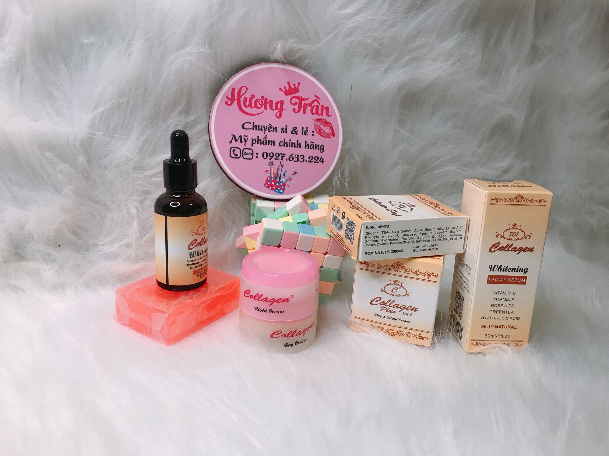 [Chính Hãng] Sáp rửa mặt Collagen Plus Vite