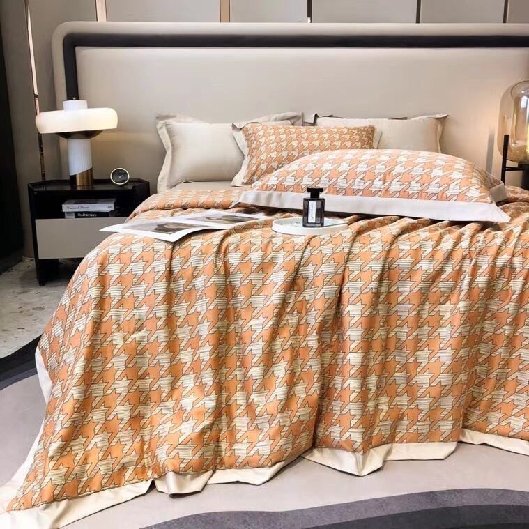 Chăn hè lụa thái TENCEL trần bông sang trọng siêu mềm mát kích thước 2mx2m3