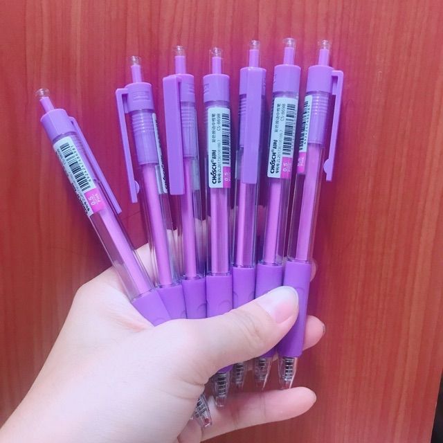 HỘP 12 VIẾT GEL BẤM CHOSCH CS-8698 (hộp 12 Cây)