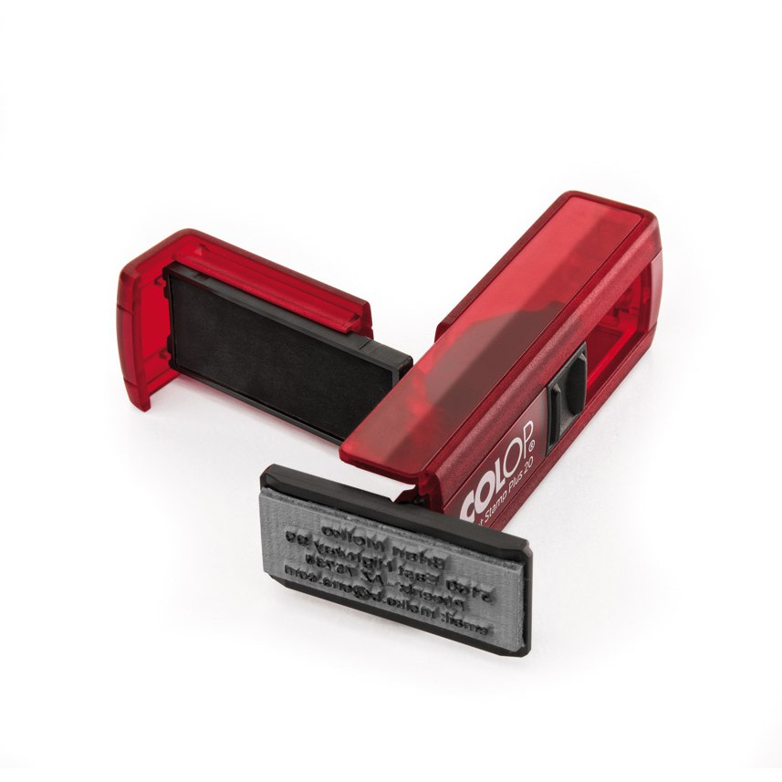 Dấu dạng USB liền mực bỏ túi COLOP POCKET-20 [2 dòng-3 từ]
