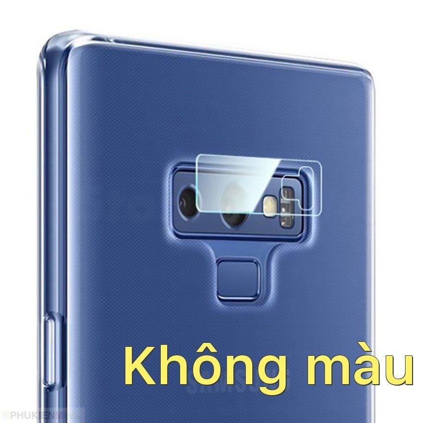 [HCM]Kính dán cường lực bảo vệ camera sau chống trầy xước bể nứt cho Samsung Galaxy Note 9 Không màu