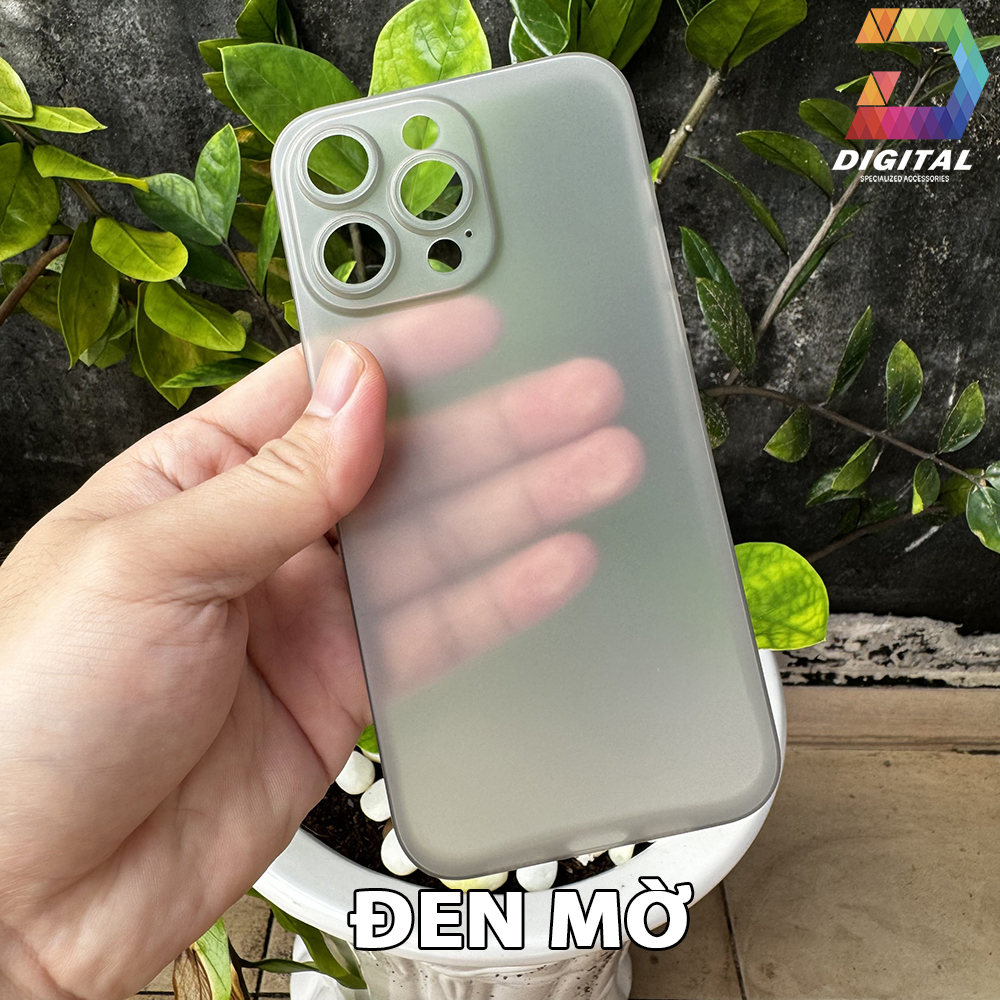 Combo of 2 Ultra Thin Unibody Matte Clear Cases for iPhone 15 Pro Max