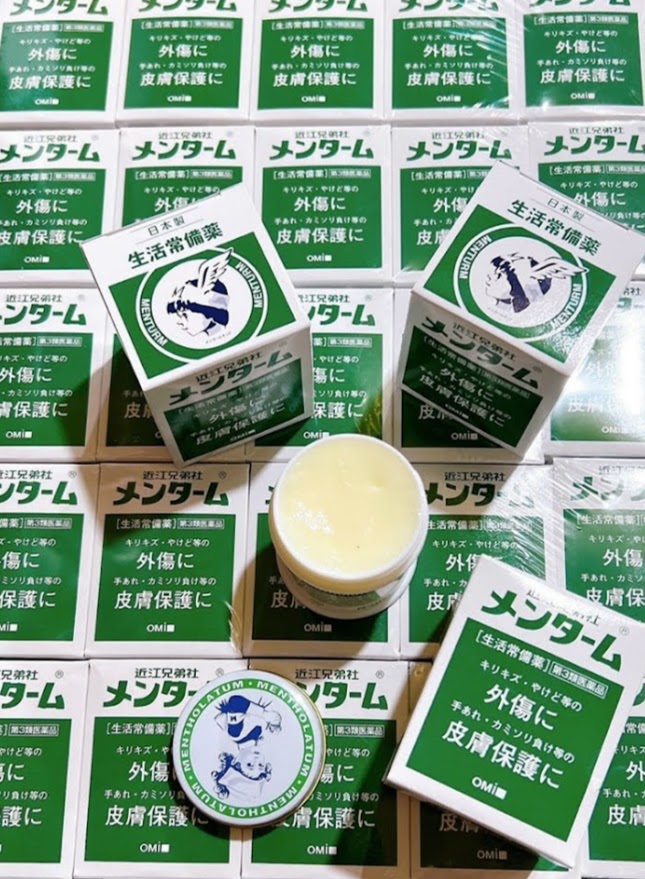 Dầu Cù Là Omi Menturm Nhật Bản 85g