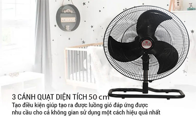 Quạt sàn Lifan S-20CN ( sải cánh 50cm, công xuất 100W)