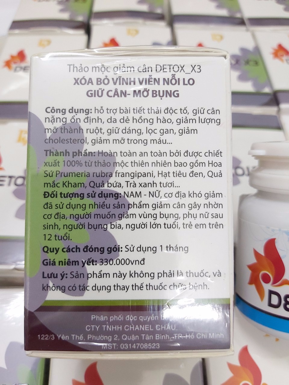 [HCM]DETOX X3 GIẢM CÂN GIẢM MỠ BỤNG CỰC NHANH