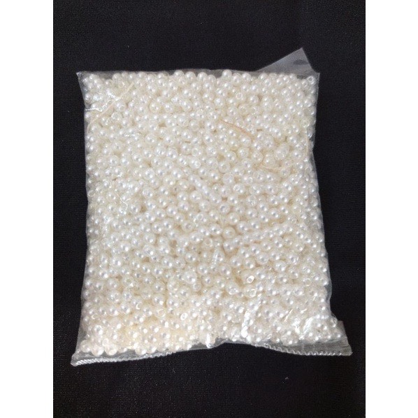 100 gram hạt nhựa ngọc trai không lỗ