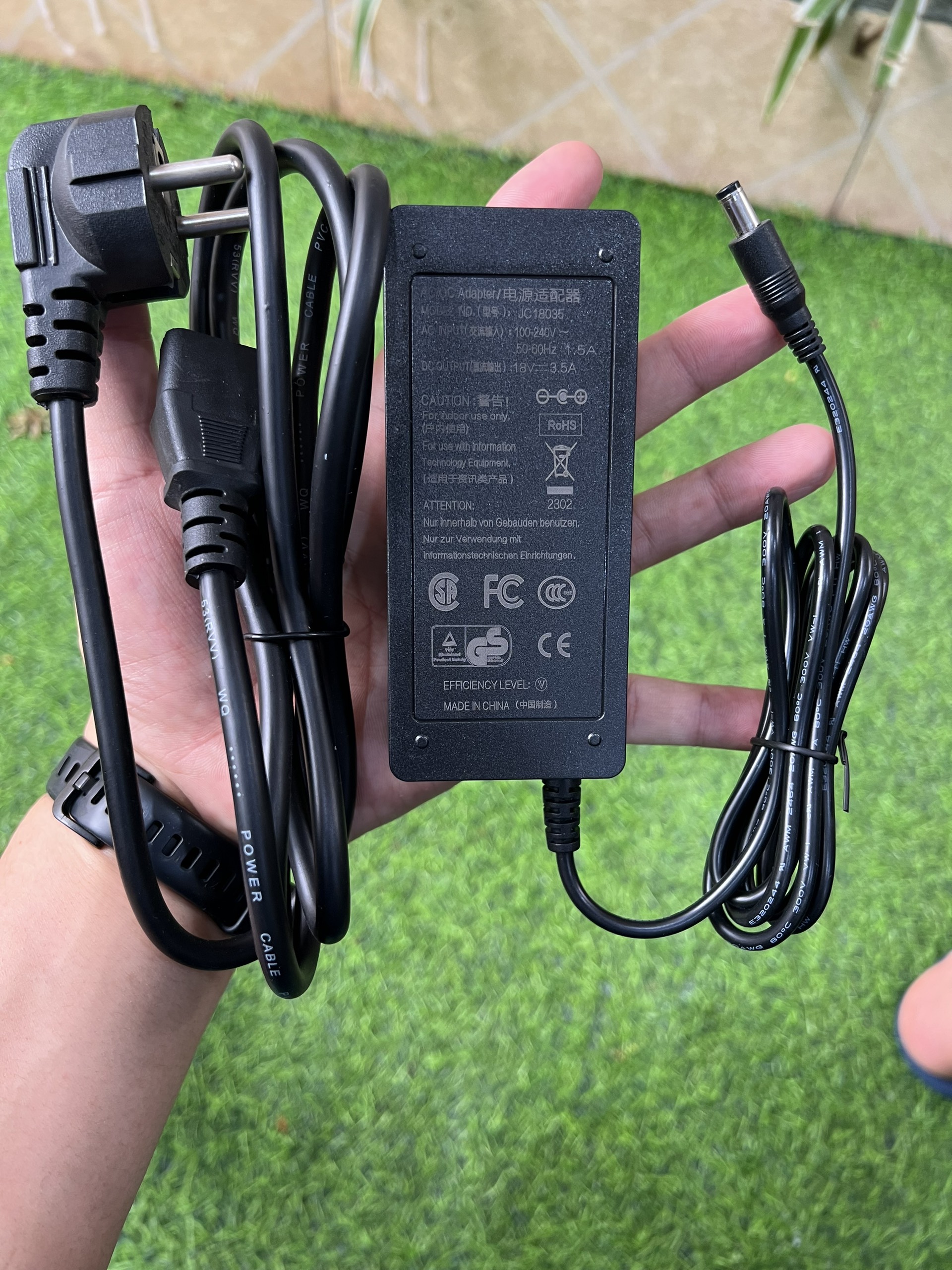 NGUỒN ADAPTOR DC 18V 3.5A HÀNG LOẠI TỐT