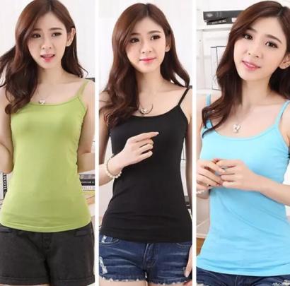 Áo thun hai dây nữ - áo thun ôm nữ 2 dây