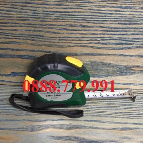 5m Thước cuốn thép có đèn led Sata 91347 - 91347
