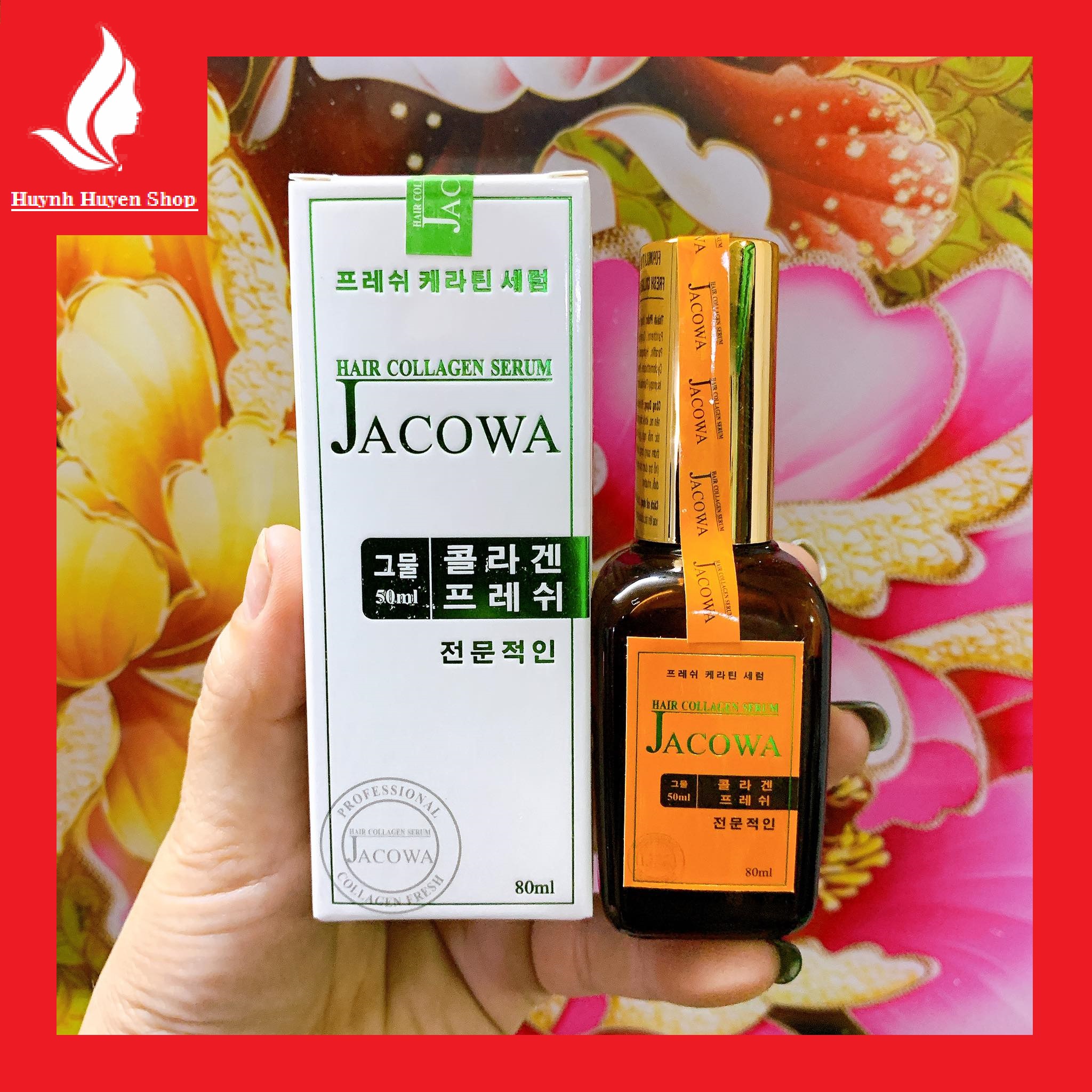 [Chính hãng-giá sỉ] Serum dưỡng tóc Jacova  Hàn Quốc chai 50ml