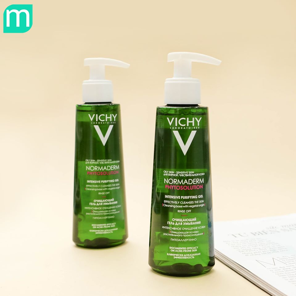 Sữa Rửa Mặt Vichy Normaderm Phytosolution Intensive Purifying Gel