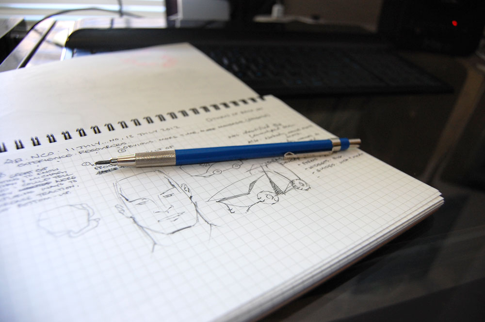 Bút kẹp lõi chì 2mm Staedtler Mars Technico 780C