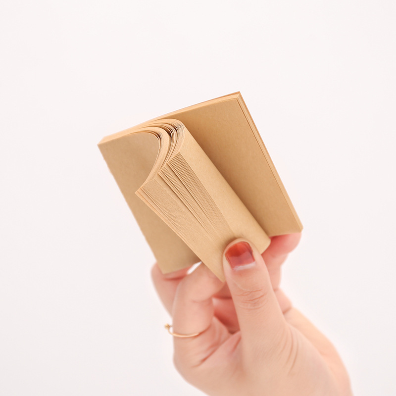Tập 80 giấy note giấy nhớ basic KRAFT DecorMe