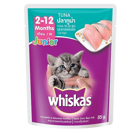 Thức ăn hạt cho Mèo Minino 480g + Sốt Whiskas 85g (tùy chọn)