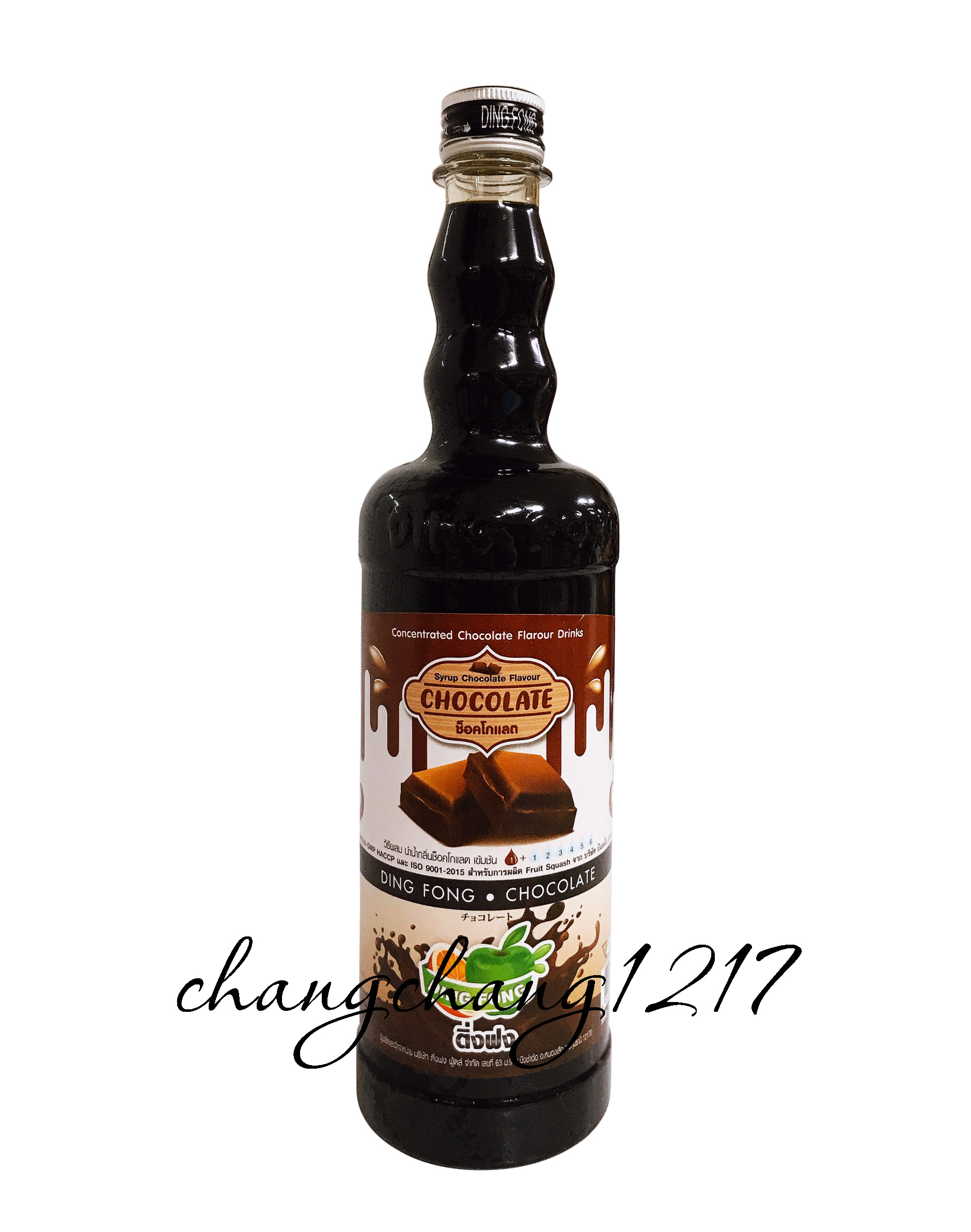 Siro Thái Lan Dingfong Socola Chai 755ml