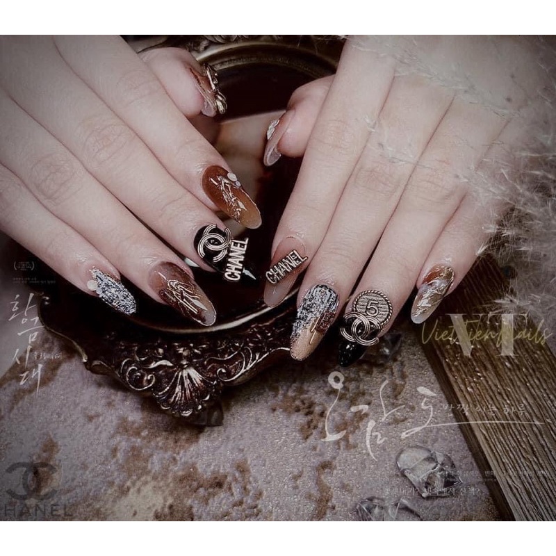 Set cham thương hiệu đính móng tay NAIL SAMSAM