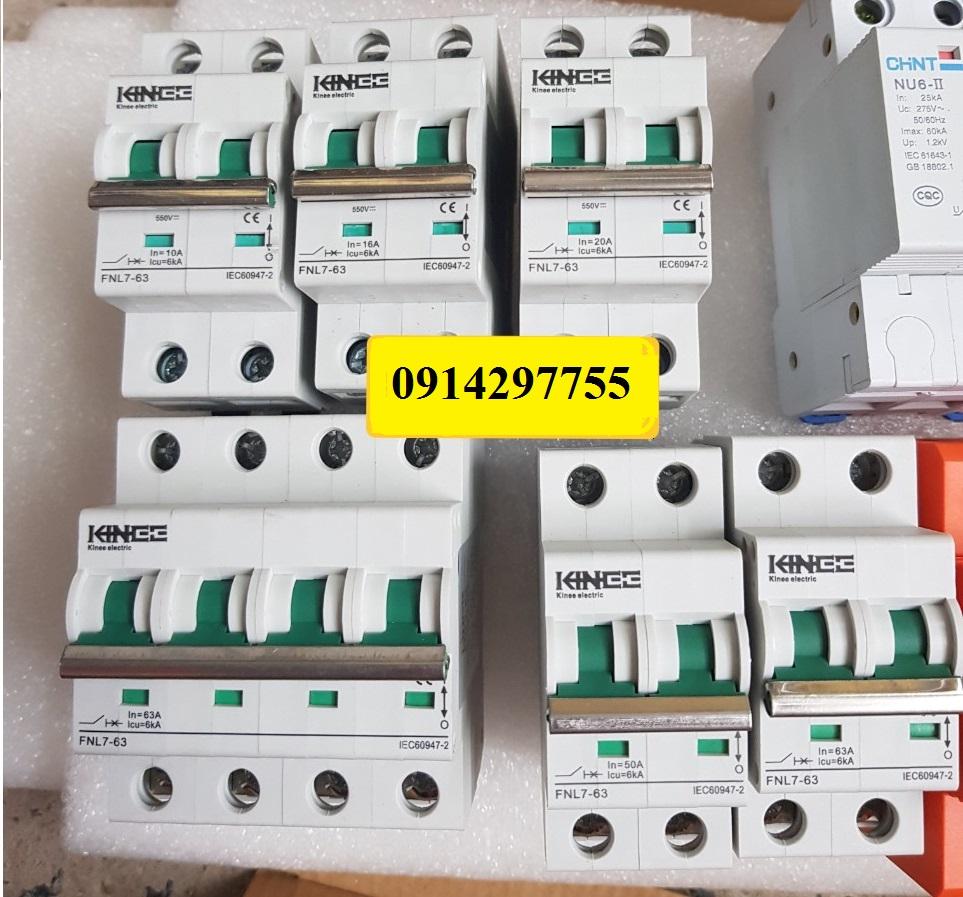 Aptomat DC KINEE 2P, 10A đến 63A, 800VDC