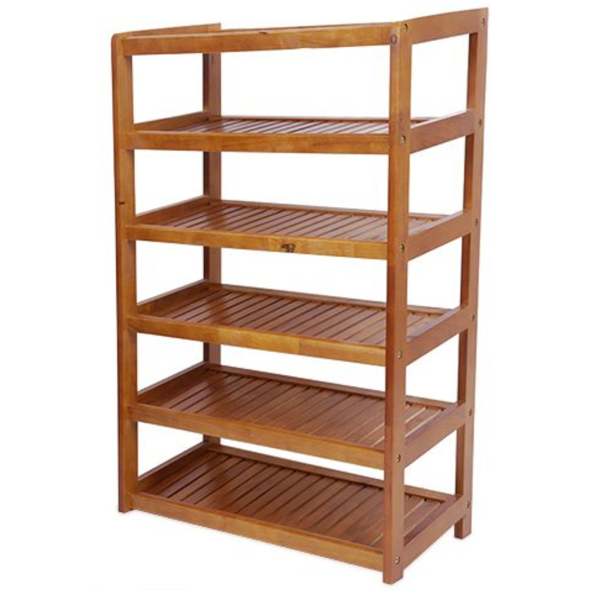 KỆ DÉP GỖ 6 TẦNG 60 ( MÀU VÀNG )
