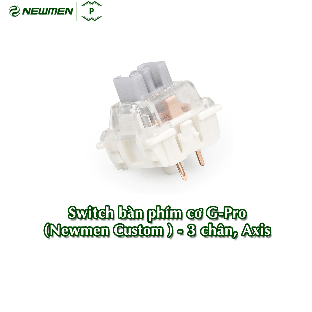 Switch Bàn Phím Cơ G-Pro (Newmen Custom ) - 3 Chân, Axis - Hàng Chính Hãng