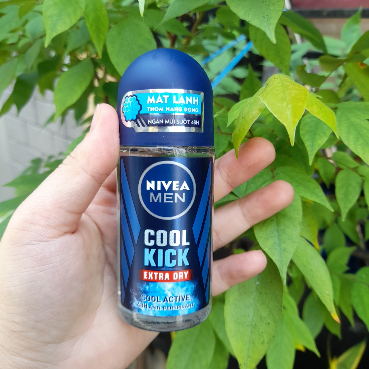 Lăn ngăn mùi NIVEA MEN Cool Kick Mát Lạnh 50ml