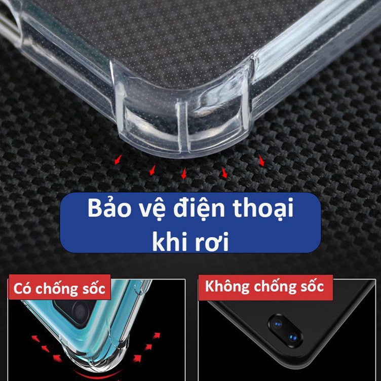 Ốp Samsung Note 10 / Note 10 Plus / Note 10 Lite / Note 10+ - Dẻo Trong Chống Sốc Bảo Vệ Camera