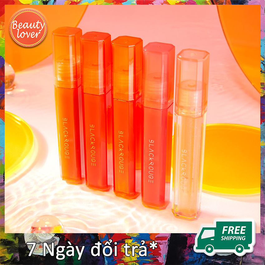 [Mẫu Mới 2021] Son Black Rouge Half N Half Water Glow Và Tangle Glow – Blackrouge Chính Hãng – Beauty Lover Son Bóng Có Màu Siêu Lì Tạo Độ Căng Mọng Tức Thì Giữ Ẩm Cả Ngày