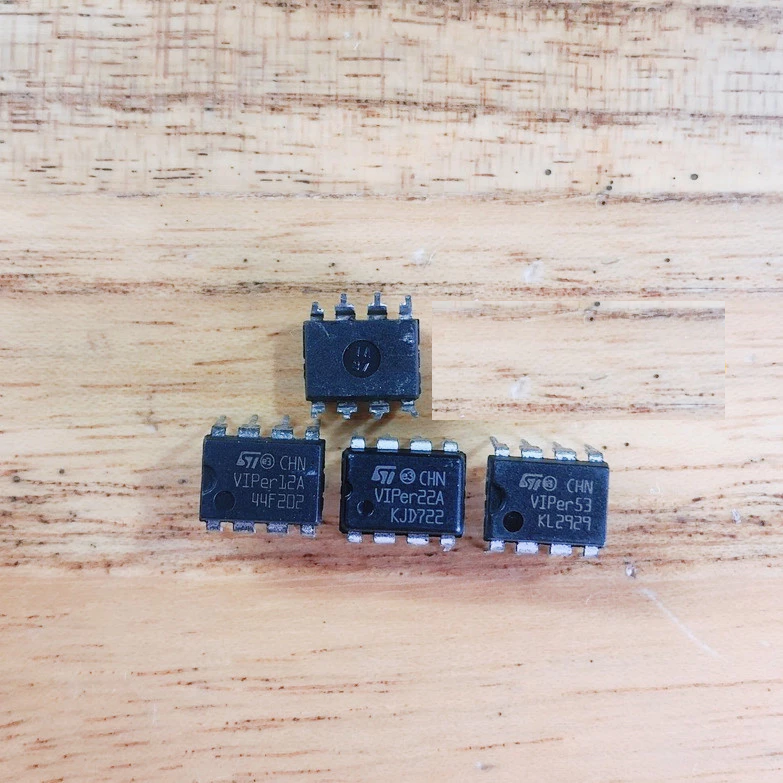 Combo 2 IC nguồn viper 12A, 22A, 53A
