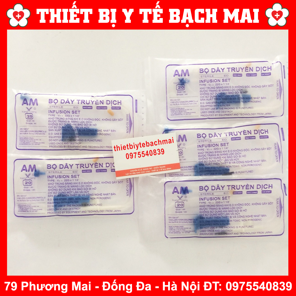 Combo Bịch 25 Dây Truyền Dịch