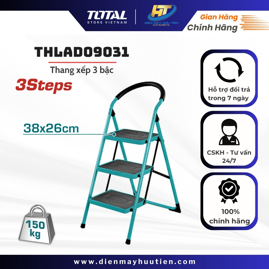 Thang xếp 3 bậc Total THLAD09031