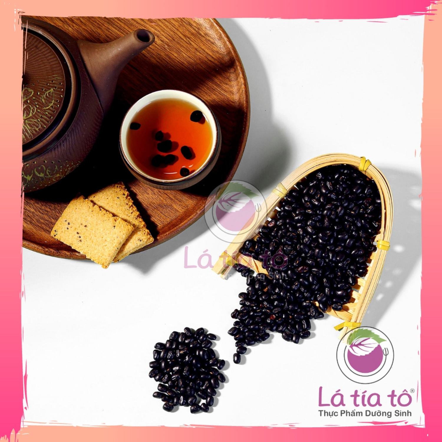 Trà đậu đỏ nhỏ / xích tiểu đậu 500gr - lá tía tô