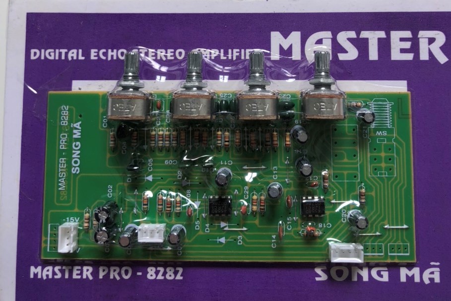 MẠCH ÂM SẮC AMPLY - MASTER -8282