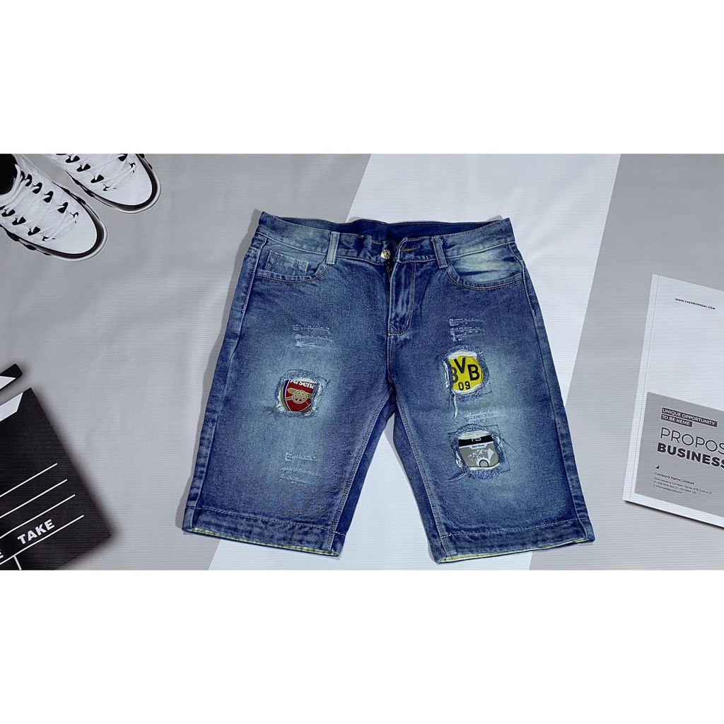 [HCM]Quần short jean nam cao cấp - size34