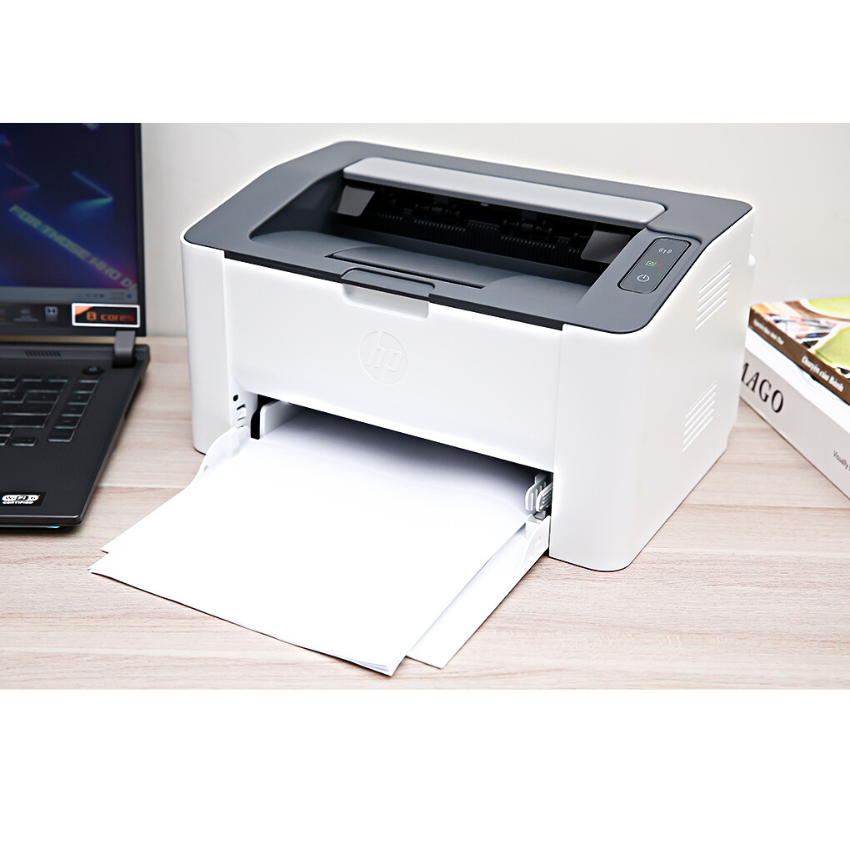 [Voucher 12% max 500K]Máy in laser đen trắng HP 107W - 4ZB78A