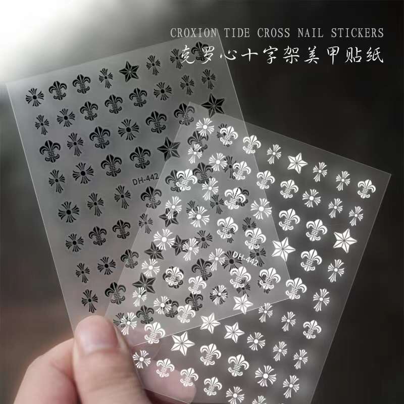 STICKER DÁN MÓNG CHỮ THẬP CỔ ĐIỂN