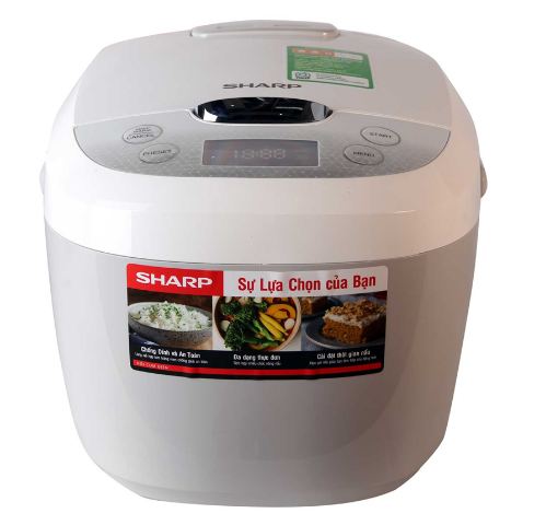 Nồi Cơm Điện Tử Sharp KS-COM180EV-GY 1.8 Lít